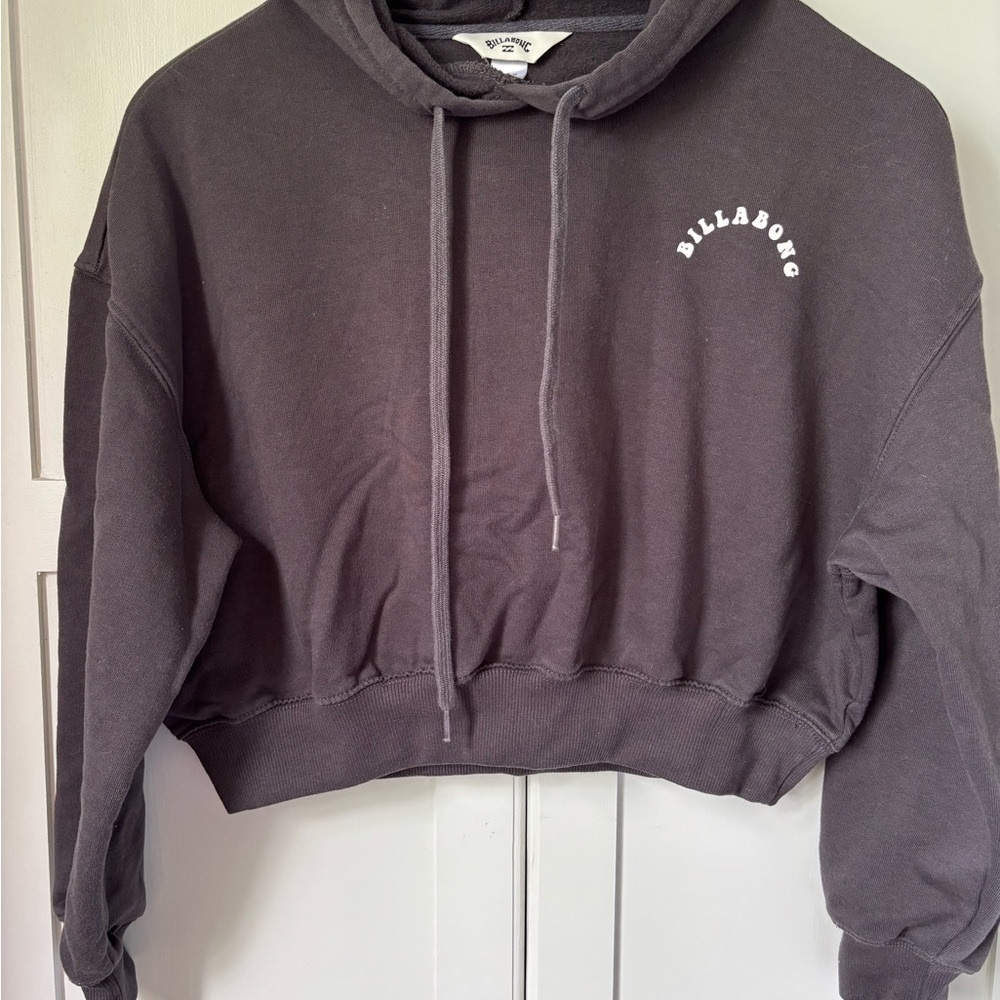 Billabong Women's Gray Hoodie Sweater